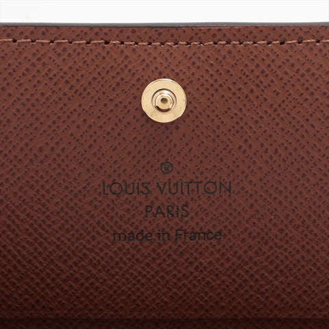 LOUIS VUITTON Monogram Annecy cult de Visit Card Case Brown WS16284