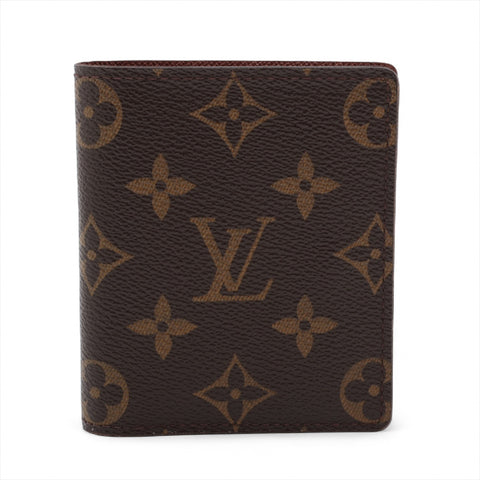 LOUIS VUITTON 2007 Monogram Portefeuille Magellan Bifold Wallet Brown WS16286