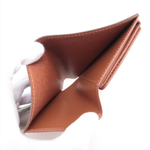 LOUIS VUITTON 2007 Monogram Portefeuille Magellan Bifold Wallet Brown WS16286