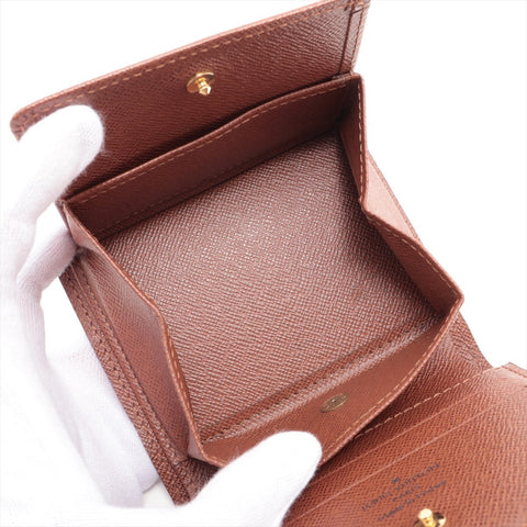 LOUIS VUITTON 2007 Monogram Portefeuille Magellan Bifold Wallet Brown WS16286