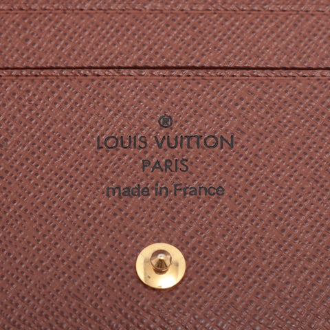 LOUIS VUITTON 2007 Monogram Portefeuille Magellan Bifold Wallet Brown WS16286