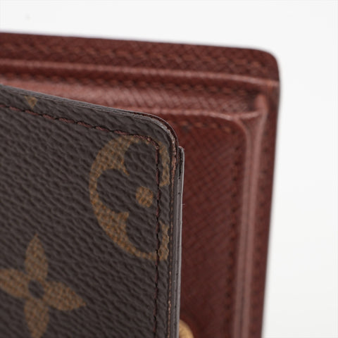 LOUIS VUITTON 2007 Monogram Portefeuille Magellan Bifold Wallet Brown WS16286