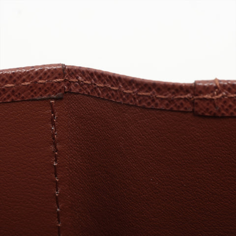 LOUIS VUITTON 2007 Monogram Portefeuille Magellan Bifold Wallet Brown WS16286