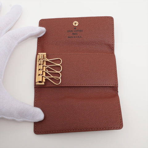 LOUIS VUITTON 2000 Multicles4 Monogram Key holder  Brown WS16287