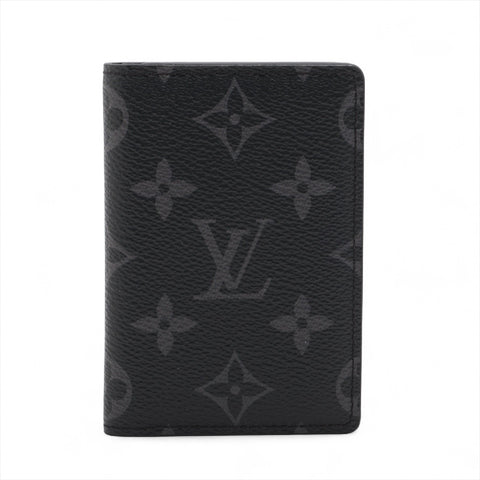 LOUIS VUITTON 2017 Monogram Organizer de Poche Card Case black WS16288