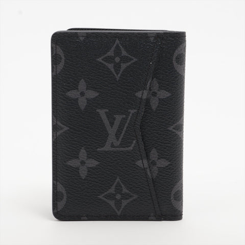 LOUIS VUITTON 2017 Monogram Organizer de Poche Card Case black WS16288