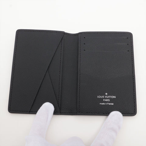 LOUIS VUITTON 2017 Monogram Organizer de Poche Card Case black WS16288