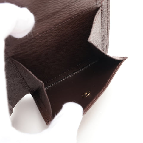 LOUIS VUITTON 2012 Damier Portefeuille Marco Bifold Wallet Brown WS16298