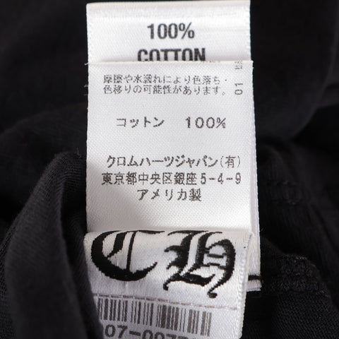 CHROME HEARTS Cotton Print S Short sleeve T-shirt black WS16301