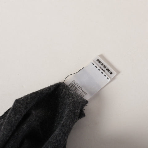 CHROME HEARTS Cotton Cemetery Cross Print Medium Short sleeve T-shirt gray WS16303