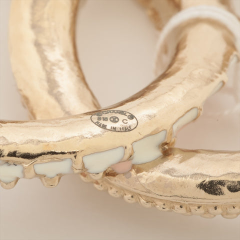 CHANEL B18C 2018 COCO Mark Brooch Gold x Pink WS16305