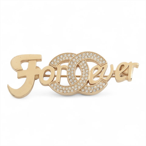 CHANEL L21S 2021 Forever COCO Mark Brooch gold WS16308