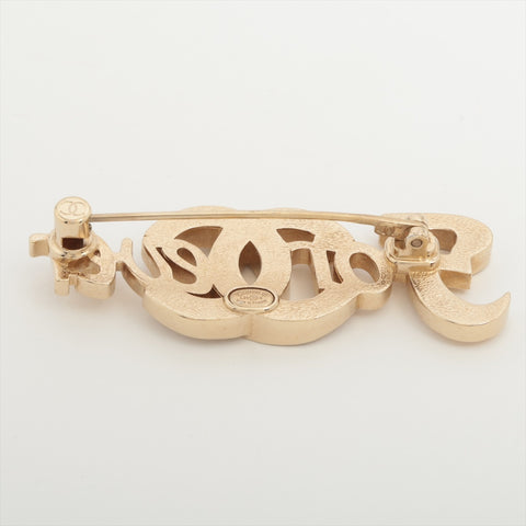 CHANEL L21S 2021 Forever COCO Mark Brooch gold WS16308