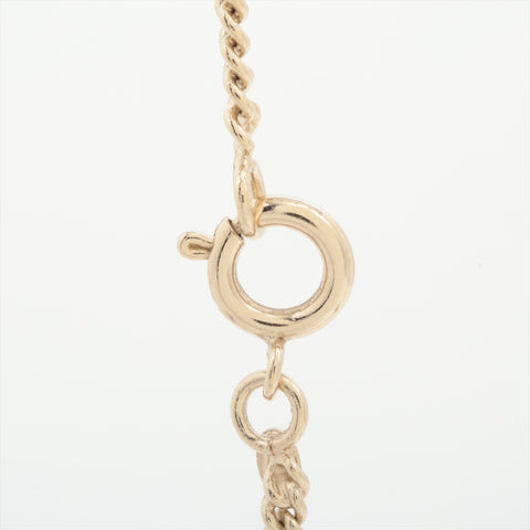 CHANEL 05P 2005 Heart COCO Mark Pendant Necklace gold WS16311