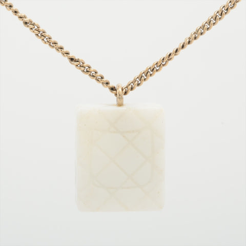 CHANEL 05C 2005 Cambon Line COCO Mark Necklace gold WS16313