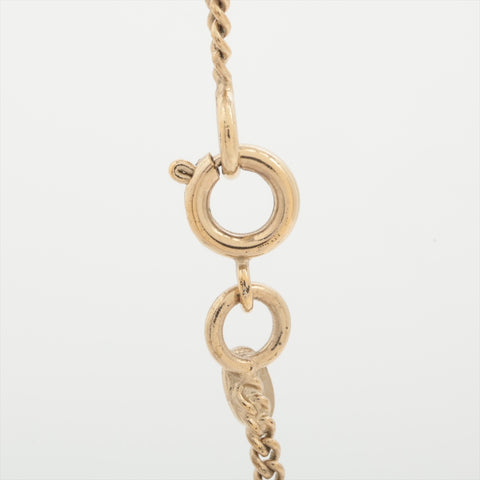 CHANEL 05C 2005 Cambon Line COCO Mark Necklace gold WS16313