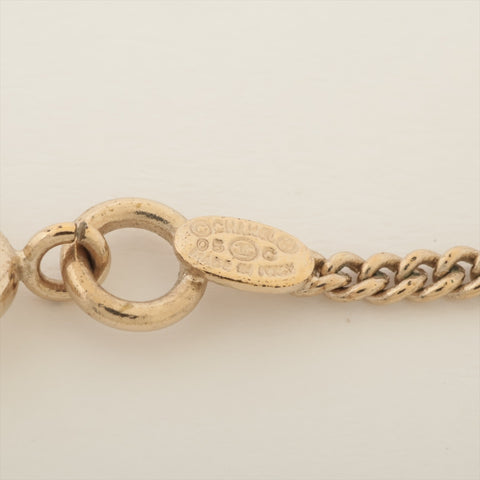 CHANEL 05C 2005 Cambon Line COCO Mark Necklace gold WS16313