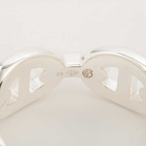 HERMES Chaine d'Ancre Enchaine 925 2025 Sie:55 Ring Silver WS16323