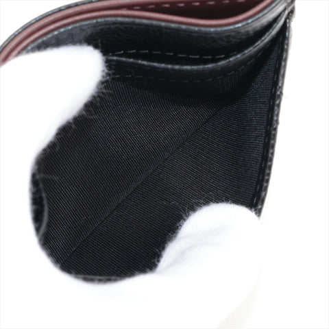 CHANEL Caviar Skin Matrasse COCO Mark Card Case black WS16331
