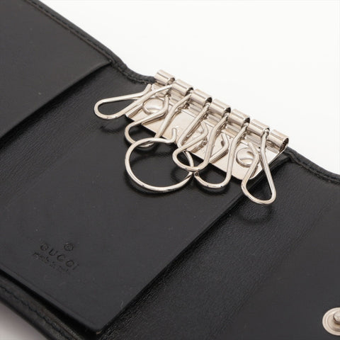 GUCCI GG Canvas Sherry Key holder black WS16343