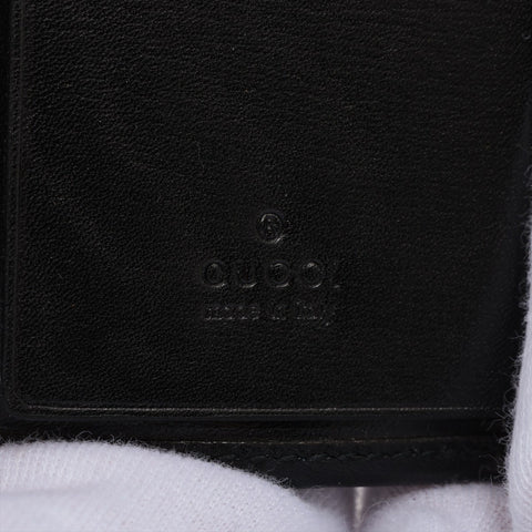 GUCCI GG Canvas Sherry Key holder black WS16343