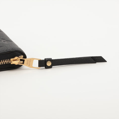 LOUIS VUITTON Empreinte Zippy Coin Purse Compact Wallet Coin case Noir black WS16344