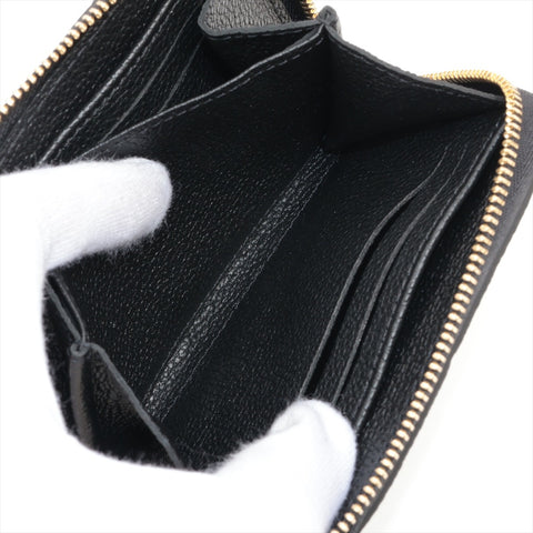 LOUIS VUITTON Empreinte Zippy Coin Purse Compact Wallet Coin case Noir black WS16344