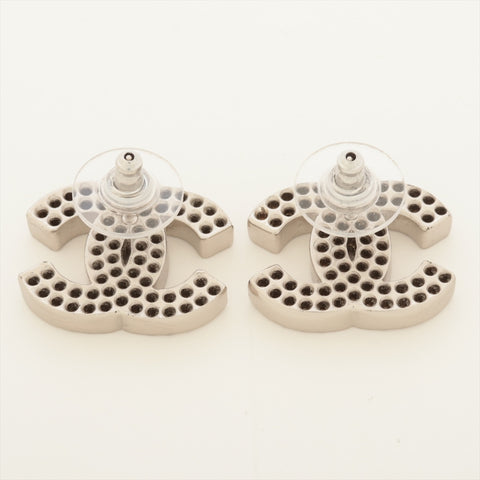 CHANEL 03P 2003 Punching COCO Mark Pierce Silver WS16350