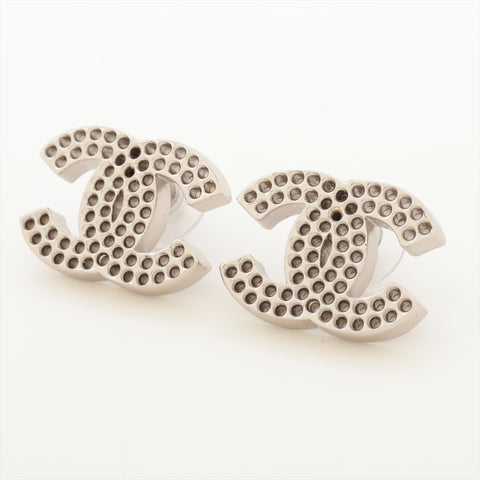 CHANEL 03P 2003 Punching COCO Mark Pierce Silver WS16350