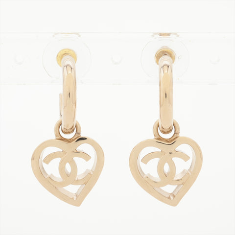 CHANEL B22P 2022 Heart COCO Mark Pierce gold WS16354