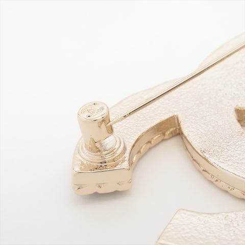 CHANEL I24P 2024 COCO Mark Navy Brooch Navy WS16375