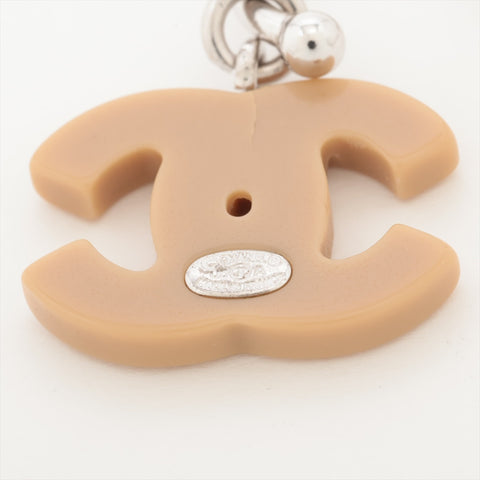 CHANEL 05A 2005 COCO Mark Pierce Silverx beige WS16376