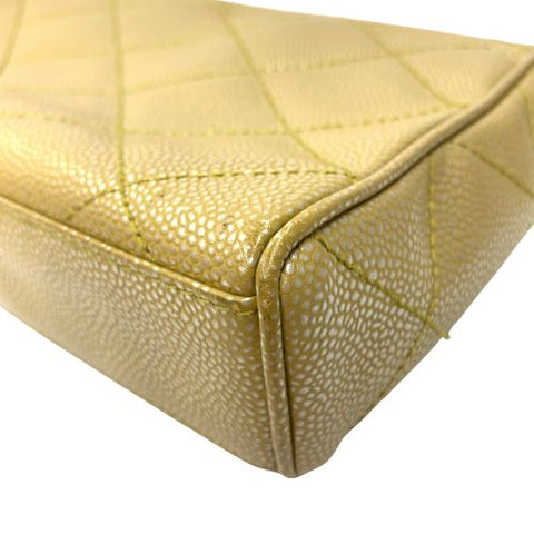 Chanel Chanel 2000 Matelasse连锁肩袋米色WS1658