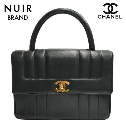 Chanel Mademoiselle Lambskin Handtasche Schwarz WS1660
