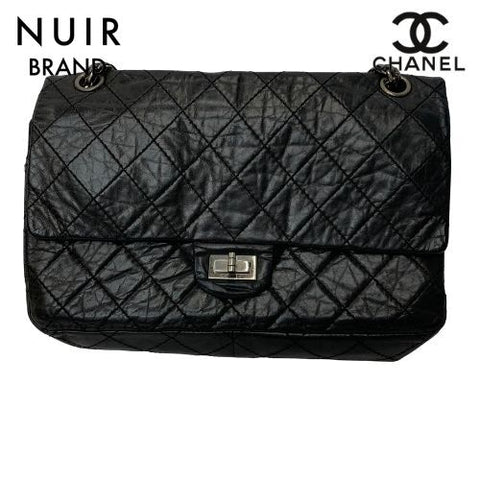 Chanel Chanel 2009 Matelasse -Umhängetasche Schwarz WS1678