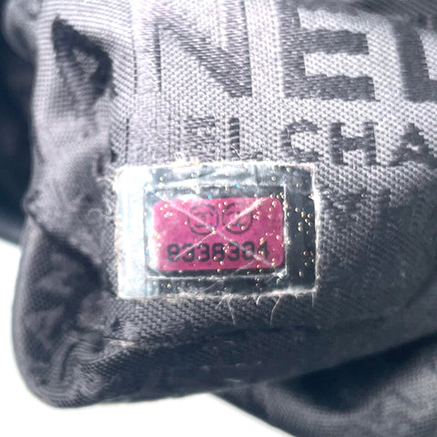 Chanel Bucket 2003 Handtasche Leder Schwarz WS1755