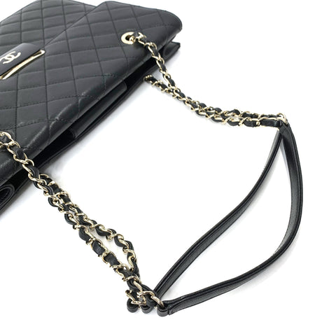 Chanel Chanel 2016 Sac à bandoulière LAMBS Black WS1811