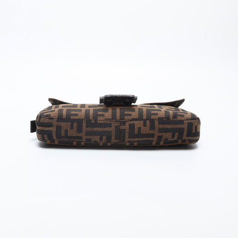 FENDI Mamma bucket Zucca Shoulder Bag Brown WS20001