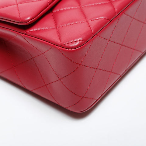 CHANEL 26th Mini Matelasse 2017-2018 Chain Lambskin Shoulder Bag pink WS20002