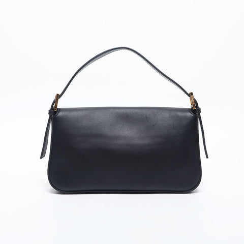 FENDI Leather mamma bucket Shoulder Bag black WS20010