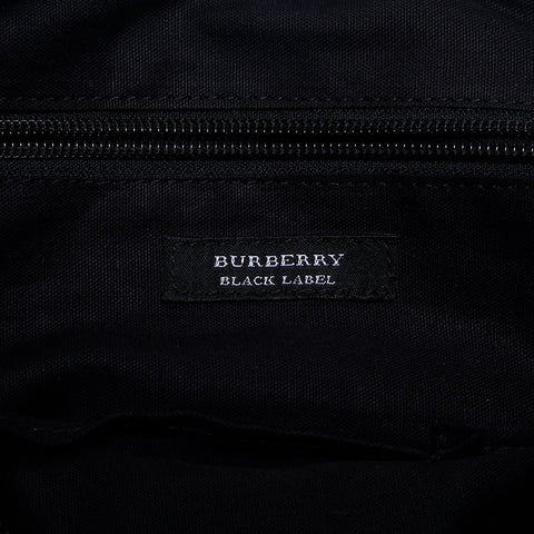 BURBERRY Wool Nova Check Shoulder Bag Red WS20018