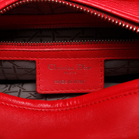 Christian Dior Lady Dior Medium 2way Handbag pink WS20021