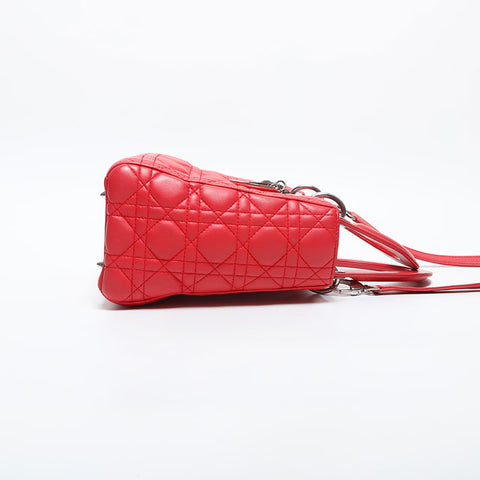 Christian Dior Lady Dior Medium 2way Handbag pink WS20021