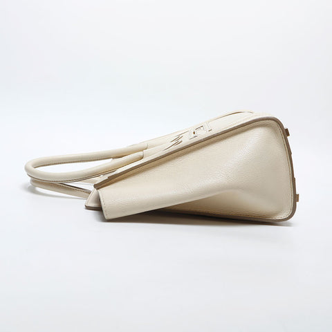 CELINE Luggage Leather Handbag white WS20023