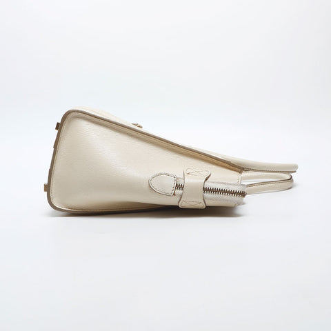 CELINE Luggage Leather Handbag white WS20023