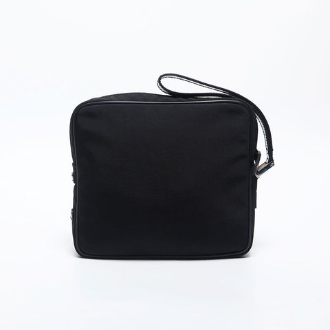 GUCCI Nylon pouch Handbag black WS20026