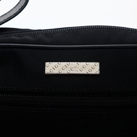 グッチ GUCCI ナイロン ポーチ ハンドバッグ ブラック WS20026