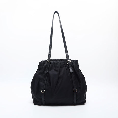 プラダ PRADA ナイロン ショルダーバッグ ブラック WS20036