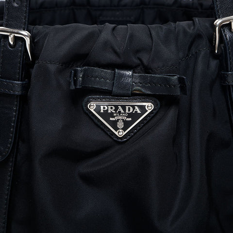 プラダ PRADA ナイロン ショルダーバッグ ブラック WS20036