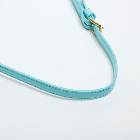 CELINE Leather Triomphe Claude Shoulder Bag green WS20037